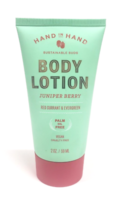 #ad Hand in Hand Juniper Berry Hand and Body Lotion 2oz $6.99