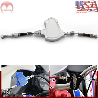 #ad Aluminum CNC Stunt Clutch Pull Cable Lever Easy System Universal Pivot FXCNC US $15.99