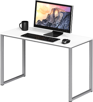 #ad Home Office 32 Inch Computer Desk White $62.59