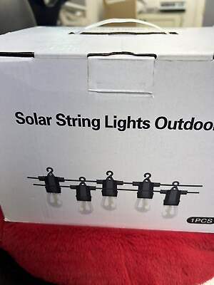 #ad 45 Ft Solar Outdoor String Lights With Remote 7 Function Mode $40.00