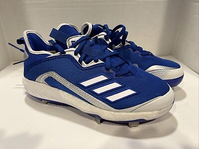 #ad Men’s Adidas Icon 6 Low Metal Size 7 Baseball Cleats BOOST Royal Blue FV9342 $29.99