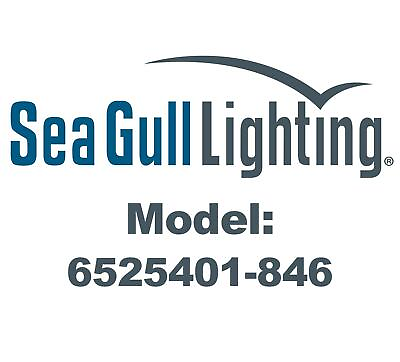 #ad Sea Gull 6525401 846 Hudson 1 Light with Aluminum Shade Stardust Finish $91.96