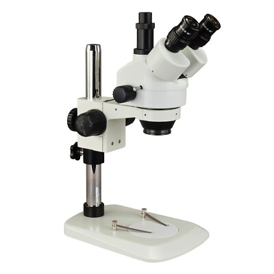 #ad 7X 90X Zoom Trinocular Stereo Microscope with Metal Narrow Table Stand $385.99