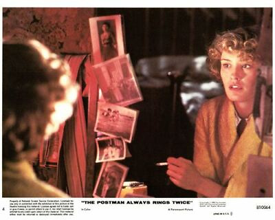 #ad Postman Always Rings Twice original lobby card Jessica Lange cigarette $14.99