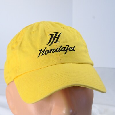 #ad Honda Jet Gold Yellow Strapback Hat Cap American Needle Honda Motorcycles $19.79
