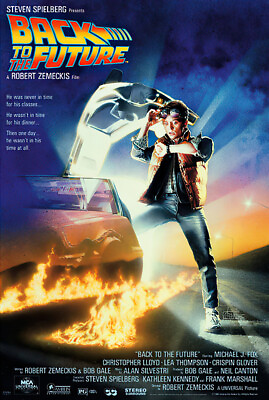 #ad Back To The Future Movie Poster Regular Style Size: 27quot; X 40quot; $15.99