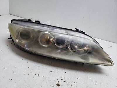 #ad 03 04 05 Mazda 6 Passenger Right Headlight With Fog Lamps Sedan GK2C510K0C $167.40