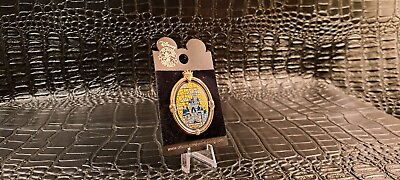 #ad WDW Walt Disney World Pin Cinderella Castle Window Stained Glass Look with Gems $18.99