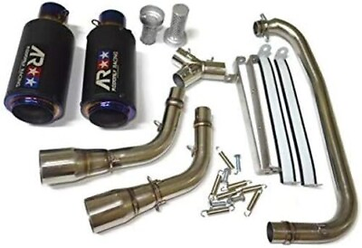 #ad Dual exhaust pipe High mount Honda grom 125 msx125 sf 2014 Present All Model. $262.00