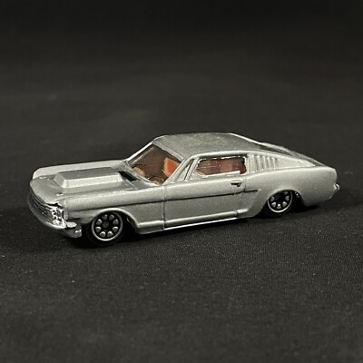 #ad Yat Ming 1965 Mustang Fastback Silver Diecast 1 64 scale MINT LOOSE $5.99