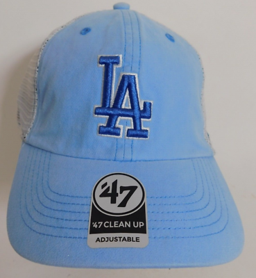 #ad Dodgers Hat LA New Era MLB Strapback Prefade Los Angeles Trucker Mesh Back Cap $19.99