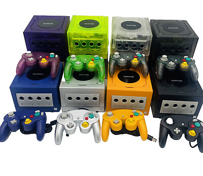 #ad Nintendo GameCube Console NGC Console Various Colors Controller Wires Bundle $157.99
