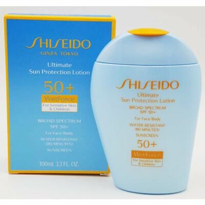 #ad Shiseido Ultimate Sun Protection Lotion SPF 50 Sensitive amp; Child 3.3oz new $26.85