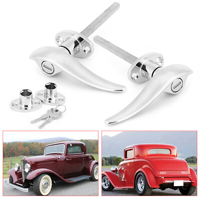 #ad Auto Car Stainless Steel Auto Car Outside Locking Door Handles Fits For 3 $45.96