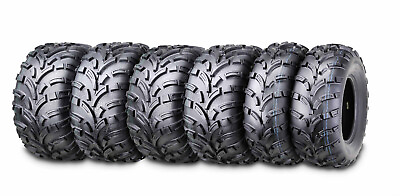 #ad 6 WANDA ATV tires 2 25x10 12 amp; 4 25x11 12 fit 05 17 Polaris Ranger 6x6 $520.86