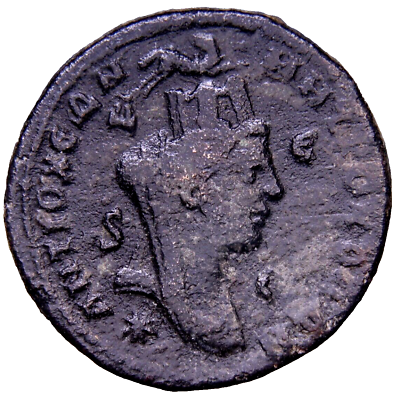 #ad Seleucis and Pieria. Antioch. Philip I 244 249. 8 Assaria Bust LEFT Roman Coin $59.76