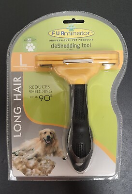 #ad FURminator deShedding Tool Long Hair for Large Dogs $17.99