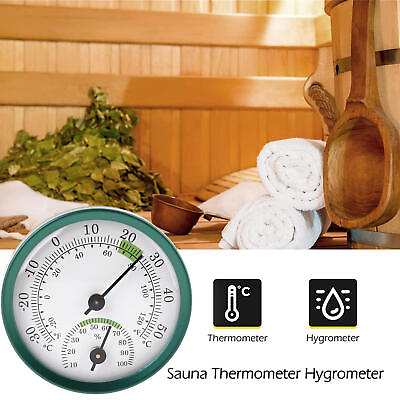 #ad Wall Thermometer Hygrometer Indoor Outdoor Mount Garden Home Humidity Meter $8.72