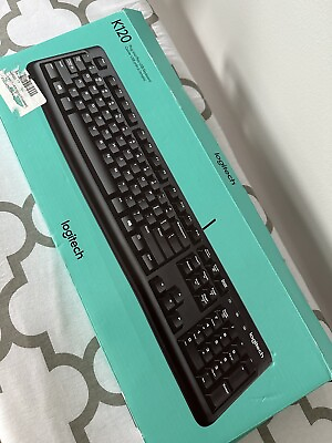 #ad Logitech K120 USB Keyboard for PC Black $12.57