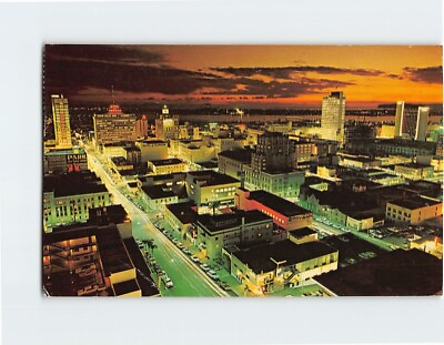 #ad Postcard San Diego at Night San Diego California USA $6.97