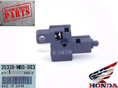 #ad NEW GENUINE HONDA LEFT CLUTCH LEVER SWITCH ASSEMBLY FITS MANY MODELS $24.95