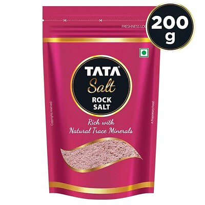 #ad Tata Salt Rock Salt Premium Sendha Namak 200g Pouch $16.14