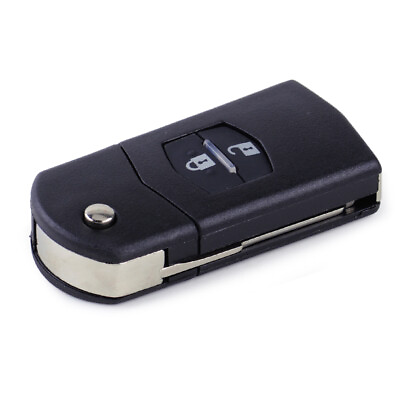 #ad Flip Key Shell fit for MAZDA 3 04 13 5 6 03 13 Flip Remote Key Case 2 Button Fob $10.29
