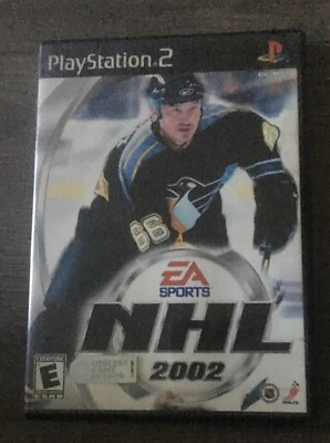 #ad NHL 2002 Playstation 2 PS2 Game EA Sports $3.85