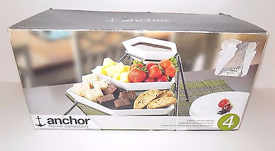 #ad Anchor Home Collection 4 Piece Serveware Set All Occasion Party Bronze Rack $13.99