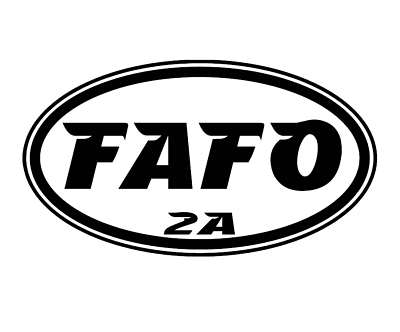 #ad FAFO Oval Decal 2nd Amendment Decal Multiple Colors And Sizes $5.95