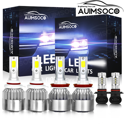 #ad LED Headlights Lamps Lights Bulbs Fog Light Bulbs Kit For Ford F 150 2015 2018 $38.99