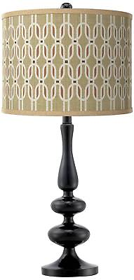 #ad #ad Rustic Mod Giclee Paley Black Finish Modern Table Lamp $99.99