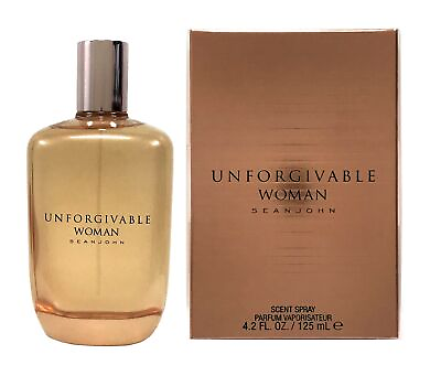#ad Sean John Unforgivable Women Perfume Spray 4.2 oz New in Box $24.99