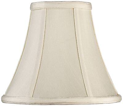 #ad #ad Creme Small Bell Lamp Shade 4.5quot; Top x 9quot; Bottom x 7.5quot; H Spider Replacement $34.99