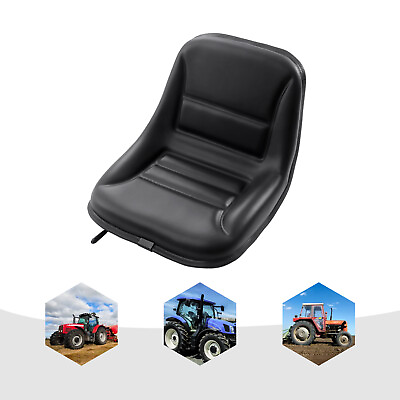 #ad Universal Forklift Seat Truck Cushion Backrest Wear resistant Adjustable Black $72.21