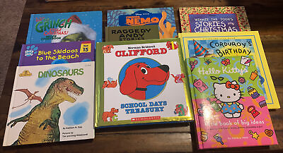 #ad LOT OF 9 CHILDRENS KIDS PICTURE BOOK BUNDLE HARDCOVER Like new BB4 $14.00