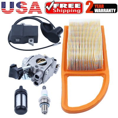 #ad Carburetor Air Filter Ignition Coil For Stihl BR600 BR500 BR550 Zama C1Q S183 $32.48