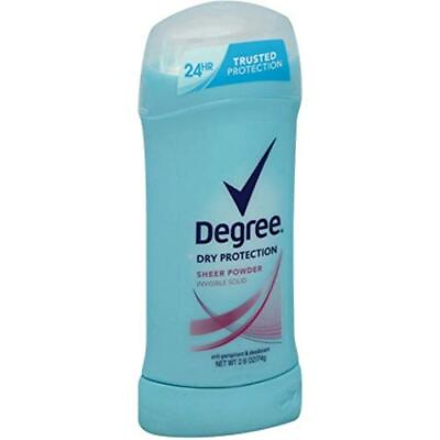 #ad Degree Sheer Powder Antiperspirant Deodorant Stick 2.6 oz $12.48