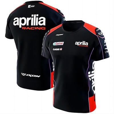 #ad Custom Name Aprilia Motorcycle Racing Streetwear Gulf Racing Shirt Size S 5XL $28.90