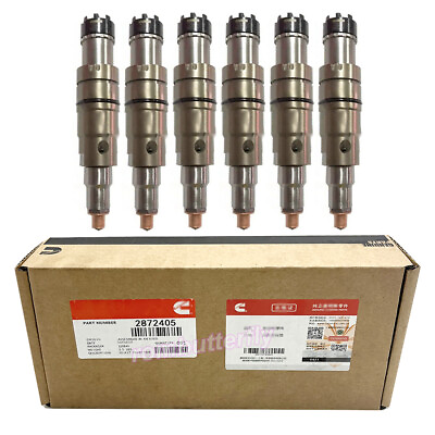 #ad 6pcs Fuel Injector Fits For Cummins ISX15 QSX15 Diesel Engine 2872405 5579415PX $2100.00