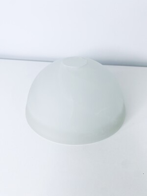 #ad White Frosted Round Glass Ceiling Fan Pendant Lampshade Replacement Light Cover $19.99