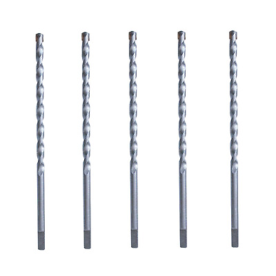 #ad Drillforce 5PCS 5 32quot;x3 1 2quot; Carbide Tipped Concrete Masonry Screw Drill Bits $7.59