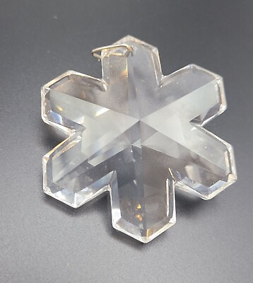 #ad Swarovski Crystal Chandelier Drop Ornament Pendant 2.25quot; 56g Stunning Sparkle $15.61