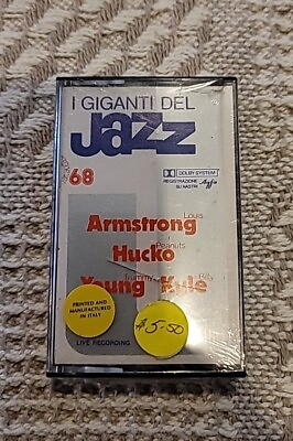 #ad Giganti Del Jazz Cassette #68 Armstrong Hucko Young Kyle Giants Of Jazz $5.99