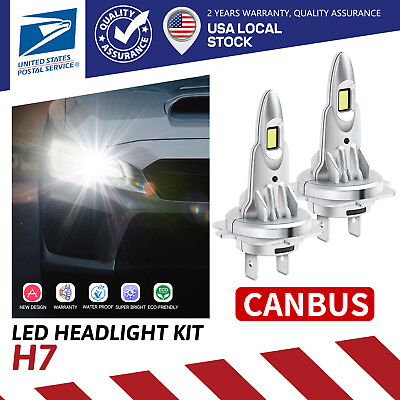 #ad H7 LED Headlight Bulb Beam Super Bright Light 120W Canbus For Benz Sprinter 2500 $29.99