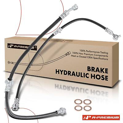 #ad 2x Brake Hydraulic Hose Front LH amp; RH for Nissan Rogue 08 14 Rogue Select 14 15 $31.99
