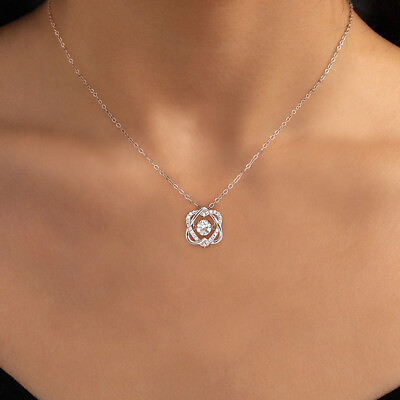 #ad Luxury Moissanite Hexagram Necklace Women Wedding Jewelry 925 Sterling Silver $32.27