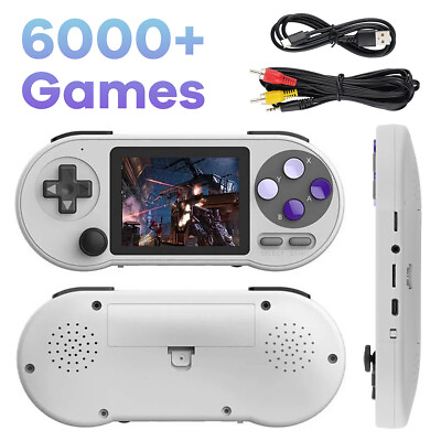 #ad SF2000 3 Inch IPS Built in 6000 Retro Games Portable Handheld Game Console USA $25.90