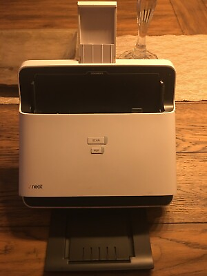 #ad Neat Desk Plus Desktop Scanner Filing System ND 1000 For Parts no power cord $29.99