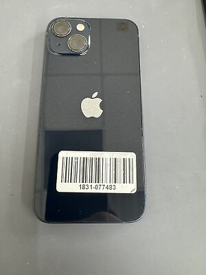 #ad iPhone 13 Midnight Black Back Housing Replacement With Small Parts OEM Grade B $99.99